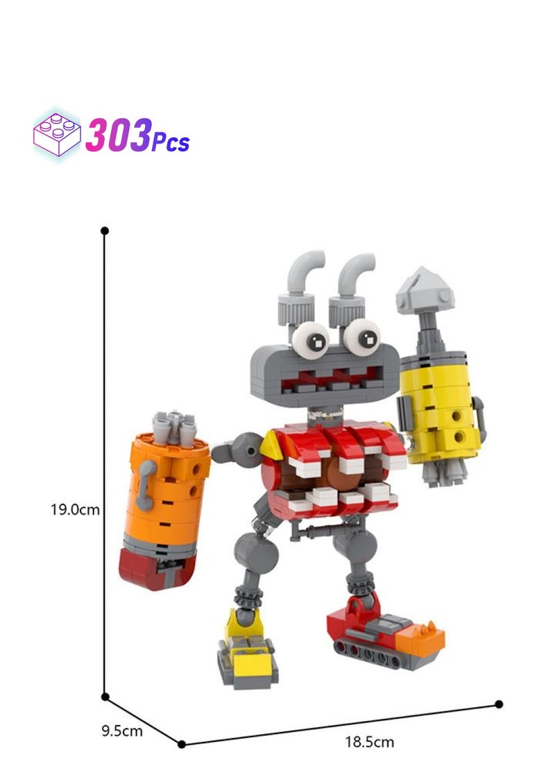 Loquat 303 Pcs My Singing Monster Game Toys Building Block Gift For My Singing Monster Game Fans Girls And Boys