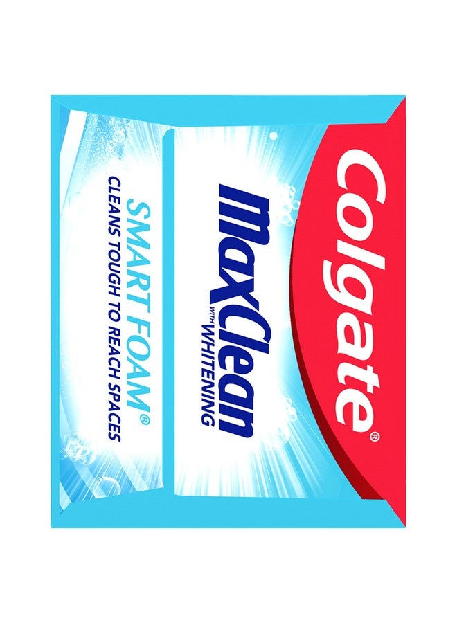 كولجيت معجون أسنان كولجيت ماكس كلين الرغوي المبيض بالفلورايد، بنكهة النعناع الفوار، 6 أونصة، عبوة من 4 قطع - Image 3