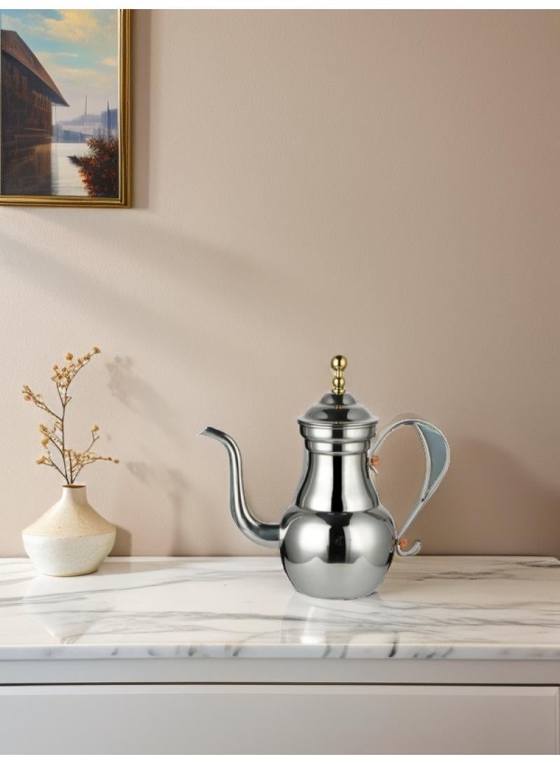 الأزرق جي دبليو الفولاذ المقاوم للصدأ إبريق الشاي إبريق الشاي إبريق الشاي مع فلتر الشاشة - Image 3