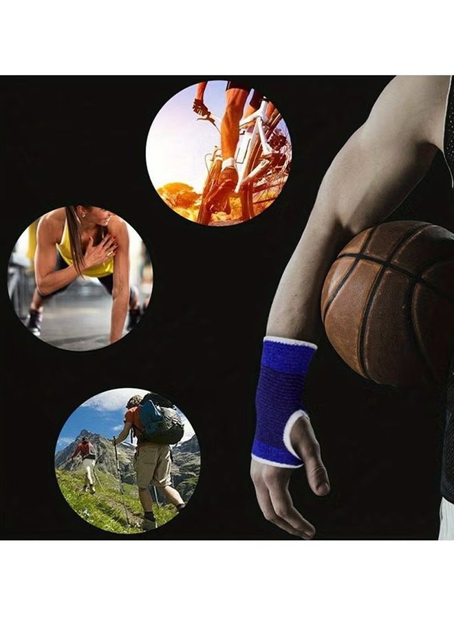 HY 1 Pair Wrist Support Hand Brace Gym Wrist Palm Protector Carpal Tunnel Tendonitis Pain Relief Sports Safety Muscle Protect Unisex  - Image 5