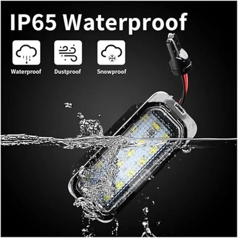 Wivplex License Plate Light for Jaguar XF X250 - Image 2