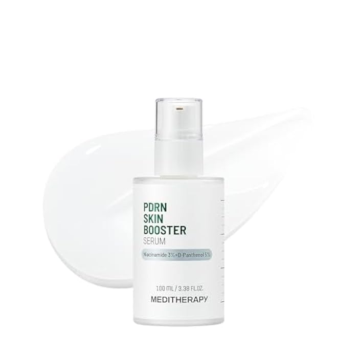Meditherapy PDRN Skin Booster Serum – Centella PDRN & D-Panthenol for Redness Relief and Rejuvenation, Gentle Cica Facial Serum for Sensitive Care, Korean Skin Care, 100 ml (3.38 fl.oz) - Image 1