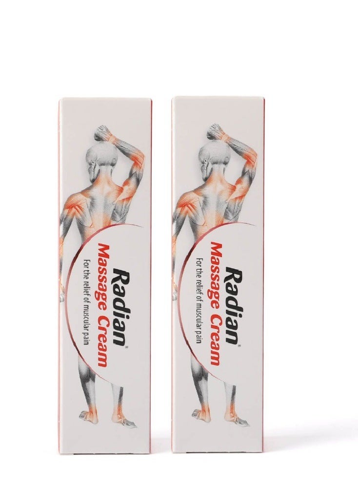 Radian Two pieces of Massage Cream 2*100 g  - Image 1