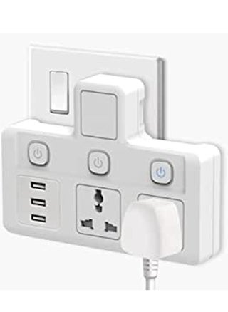 2 Outlets+3 Usb
