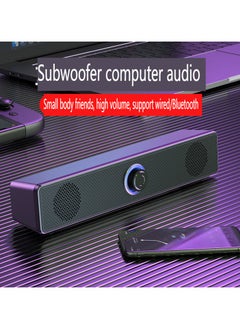 Generic USB wired bluetooth speaker home desktop desktop double speaker computer audio  - Image 4