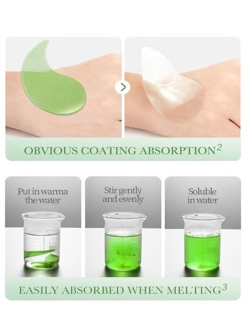 SADOER Aloe Vera Eye Masks - 60 PCS Under Eye Patches for Puffy Eyes and Dark Circles Treatments - Hydrating Eye Mask Skincare, Eye Gel Pads for Eye, Reduce Wrinkles and Fine Lines, Improve and Firm Eye Skin  - Image 4