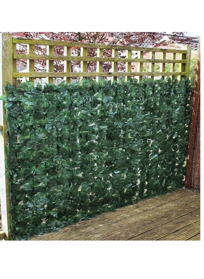 Generic - Fence Screen Privacy Hedging Wall Landscaping Green Leaf Hedge Screening(1 Pack Of 1Mx3M, Plastic, Green) - Image 1