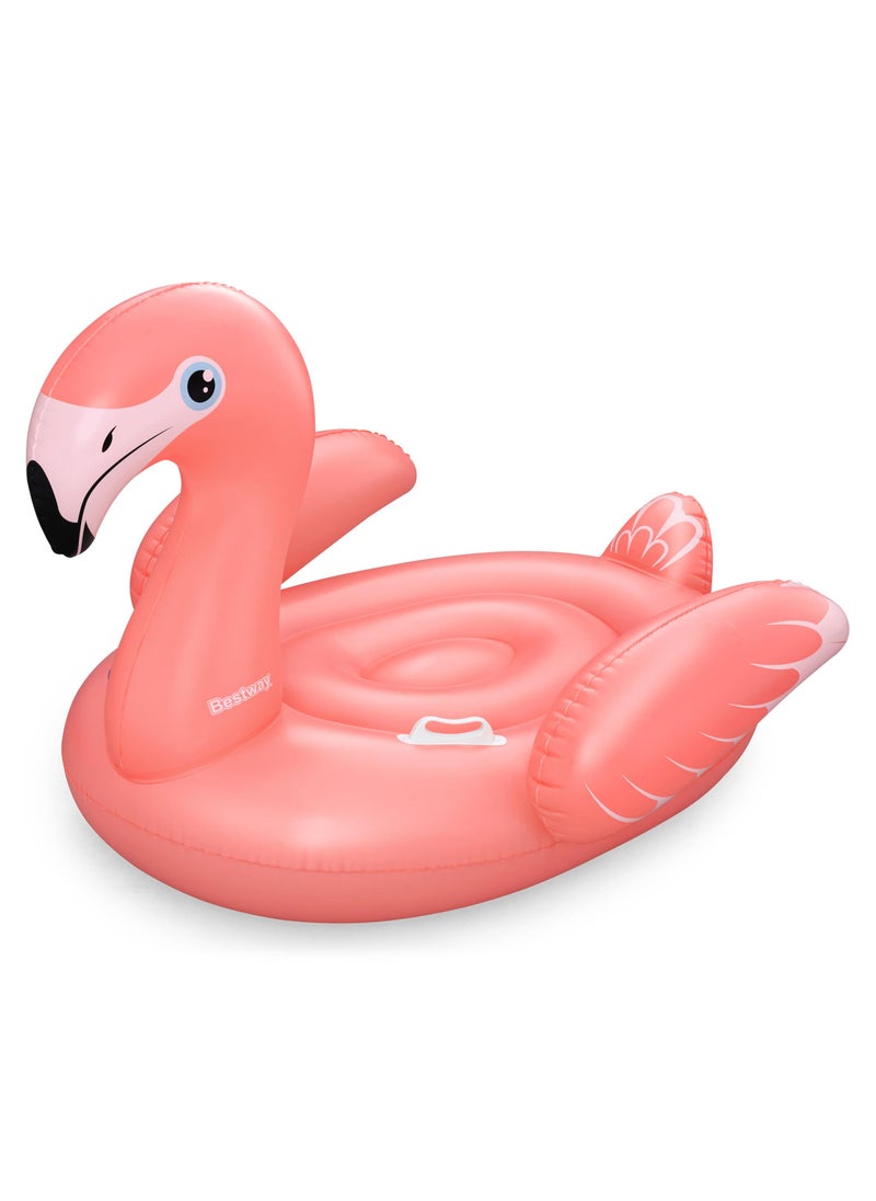 Bestway Bestway Rider Flamenco 168x120cm | Inflatable Ride-on | Pool Float | Summer Water Toy | Pool & Beach Toy  - Image 1