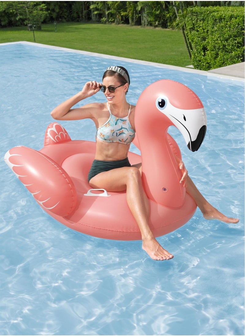 Bestway Bestway Rider Flamenco 168x120cm | Inflatable Ride-on | Pool Float | Summer Water Toy | Pool & Beach Toy  - Image 2
