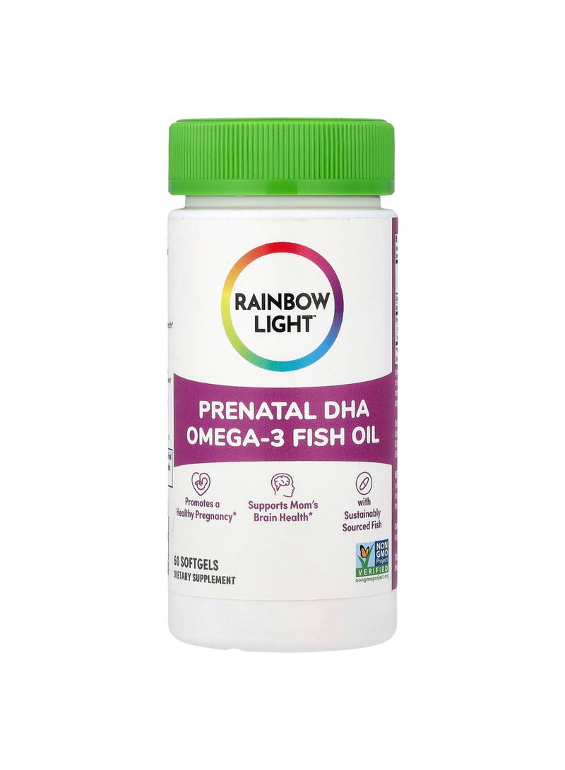 Prenatal DHA Omega-3 Fish Oil, 60 Softgels