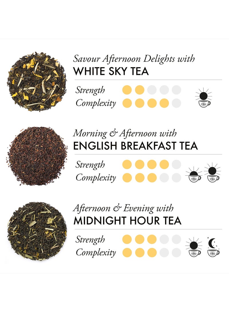 تي دبليو جاي تي مجموعة حول العالم | 6 أنواع | خلطات شاي حصرية | 30 كيس شاي قطني مخيط يدويًا | مجموعة هدايا - Image 4