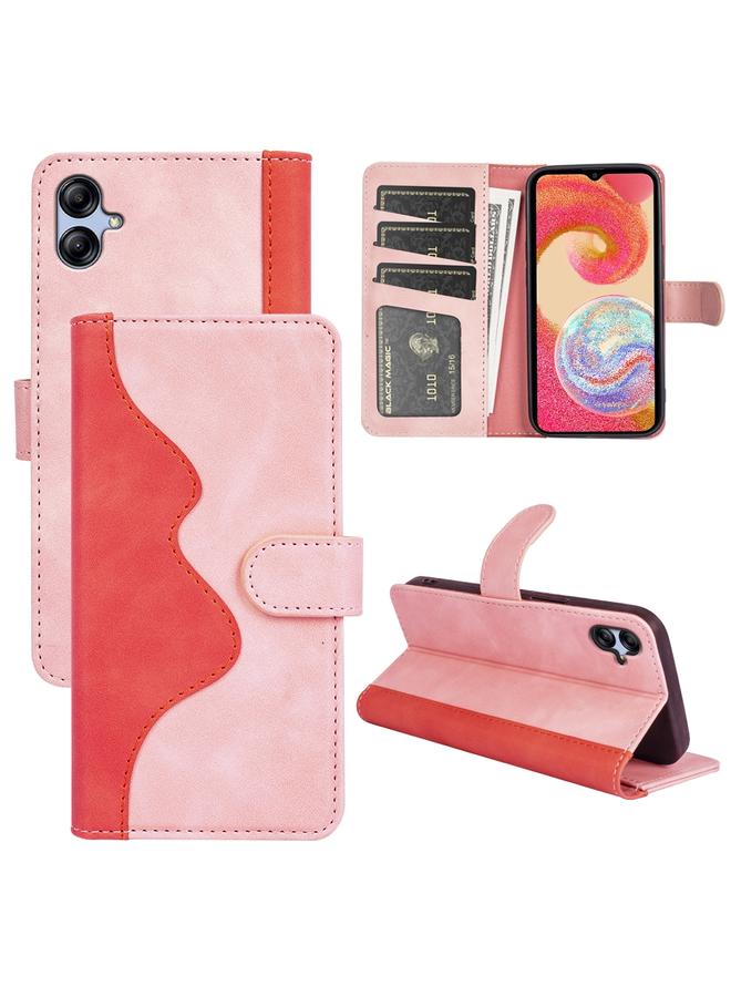 S-TOP Case For Samsung Galaxy A04e Stitching Horizontal Flip Leather Phone Case - Image 1