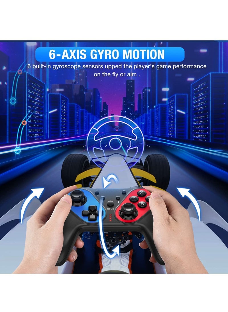 Generic - Wireless PC Controllers, Compatible for Nintendo Switch/Lite/OLED Game Console, Switch Pro Controller Turbo, Rumble, Motion Control, Screenshot Functions, Echo Switch Remote Controller - Image 1