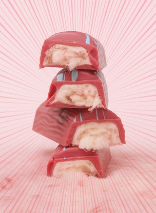 Baby Hairy Daddy Candy Floss in White Chocolate Bar (Viral Angel Hair Chocolate) x VOCCA
