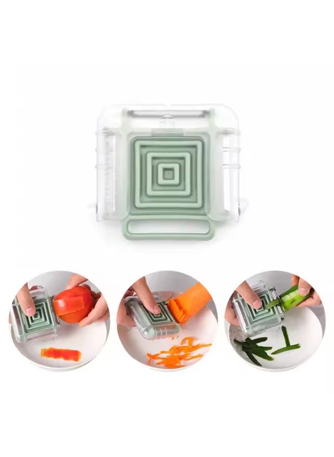 Generic Multi-Purpose Interchangeable Peeler 3-in-1 Vegetable Peeler (Pack of 1)  - Image 2