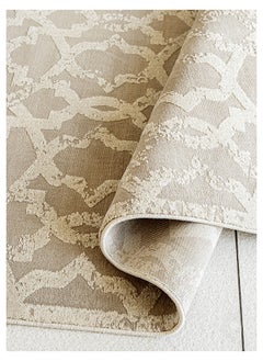 KNOT HOME Cooper Sandy 245 x 155 cm Carpet Knot Home Designer Rug for Bedroom Living Dining Room Office Soft Non-slip Area Textile Decor  - Image 4