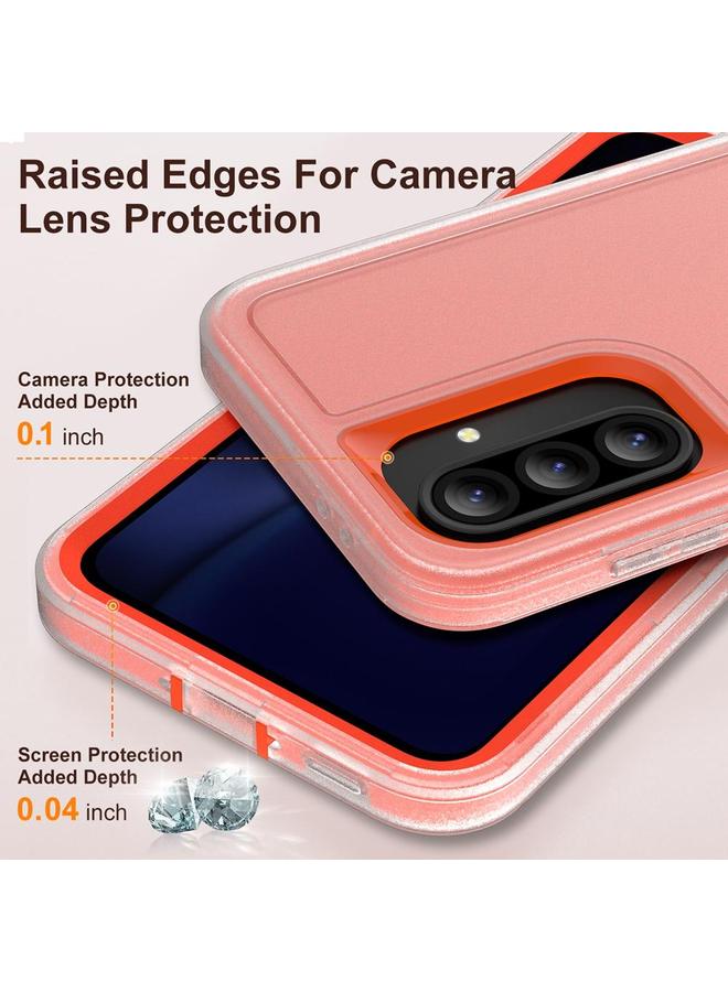 S-TOP Case For Samsung Galaxy A56 5G Rugged PC Hybrid Silicone Phone Case with Holder - Image 5