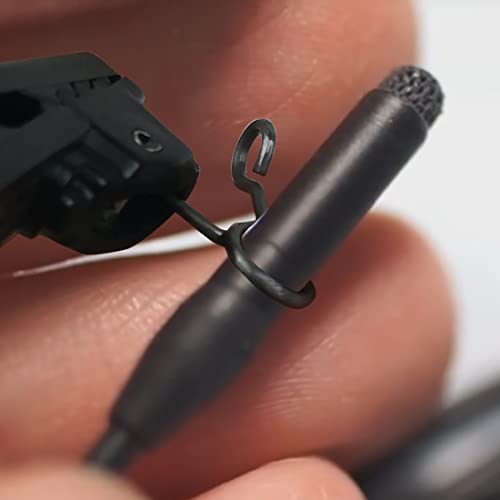 Canfon 2pcs Lapel/Lavalier Microphone ABS Tie Clip for Sanken COS-11D Deity W.Lav Pro Lavalier Mic with Diameter of 3.5-4.5mm(3.5mm) - Image 5