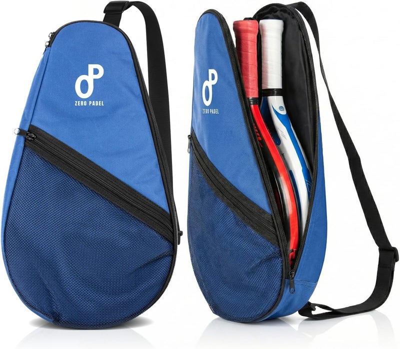 Zero Padel Racket Bag – Sling Backpack for 2 Padel Rackets, Balls & Accessories - Image 1