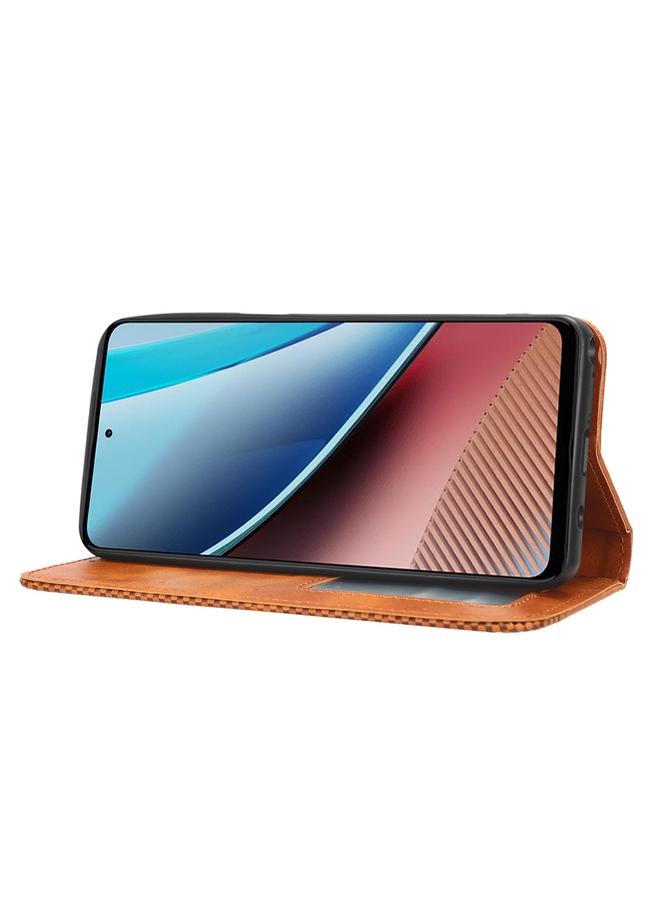 S-TOP Case For Motorola Moto G Stylus 5G 2023 Magnetic Buckle Retro Texture Leather Phone Case - Image 5