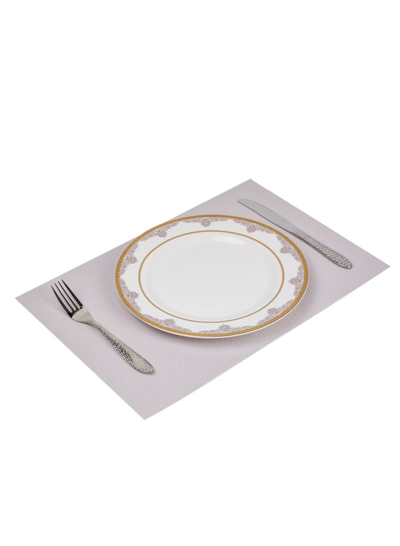 Home حصيرة طاولة عازلة من الفينيل المنسوج غير القابل للانزلاق 30 × 45 سم مقاومة للحرارة قابلة للغسل للاستخدام المنزلي والمطاعم وزينة الحفلات - Image 3