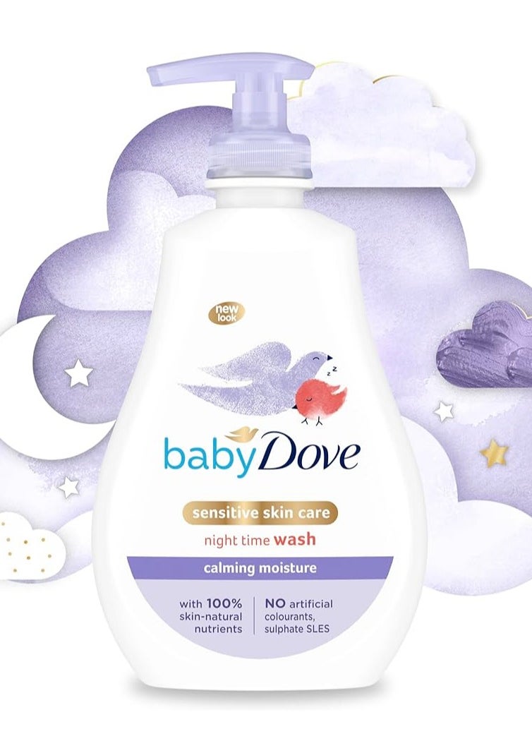 Dove Baby Dove Calming Moisture Night Time Wash 400ml 