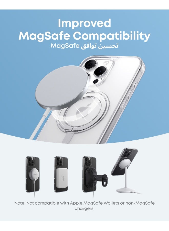 Anker FlexStand Magnetic Phone Case Cover, Anti-Slip and Drop-Proof Protective Cover with Ring Stand, iPhone Mobile Case Compatible with MagSafe, Exclusively Designed for iPhone 15 Pro Max 6.7-Inch - Image 3