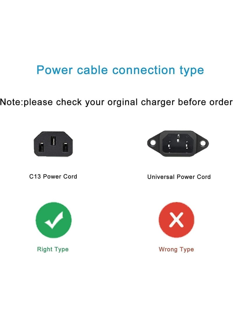 Eworld Desktop Power Cable 250V 13A 3 Pin UK Mains Lead – 1.5M Universal AC Power Cord Replacement for PC Computer, Monitor, Printer, LED/LCD/Smart TV - Image 3