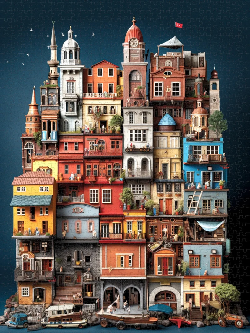 اناتوليان 1000 Piece Puzzle / Balat - Code 1157