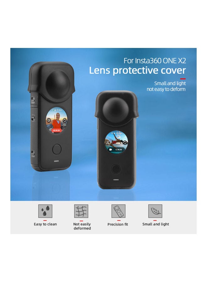 NIBEMINENT Removable Dustproof Lens Cover Black  - Image 3