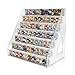 BOHOIDEE 7 Layers Clear Display Shelf for Funko Bitty Pop Acrylic Figure Display Stand Toys Stand for Mini Collectible Toys - Image 3