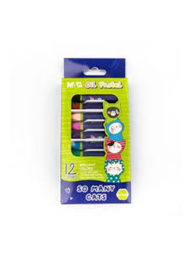 ام اند جي ألوان باستيل زيتية سداسية من إم آند جي - Image 4