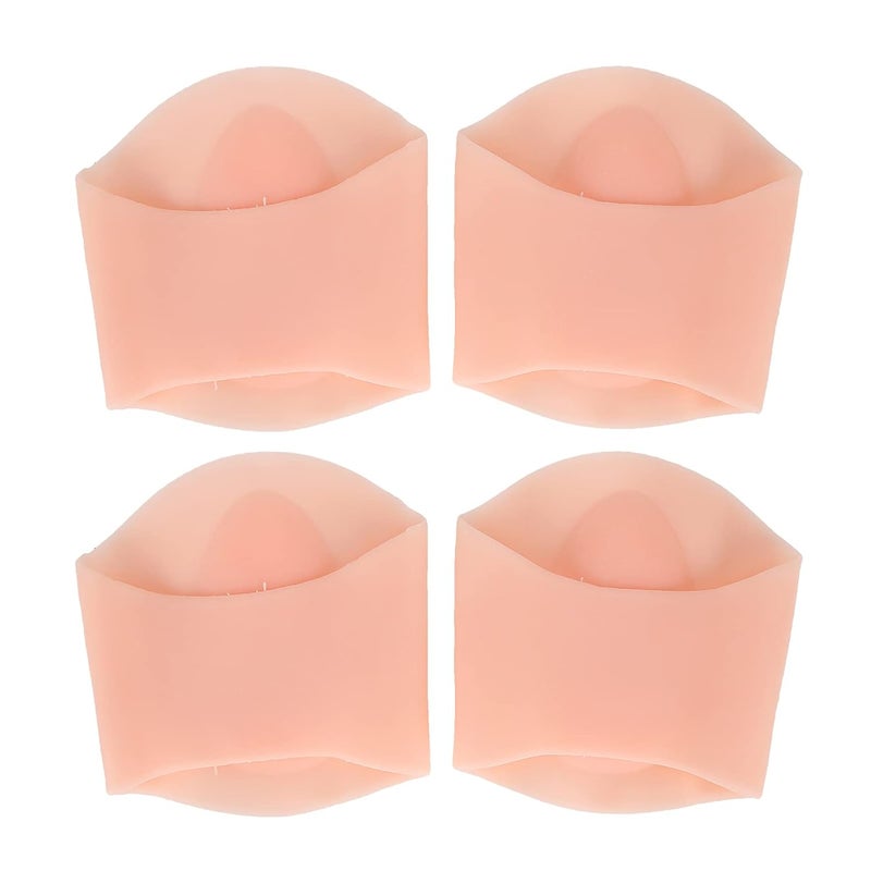 klarako Arch Support Insole, 2 Pairs Arch Support SEBS Flatfoot Insole Elastic Orthopedic Socks Footbed Enhancer Sport Will Not Damage The Skin of the Feet(L-Brighten skin tone) Arch Support Insole - Image 1