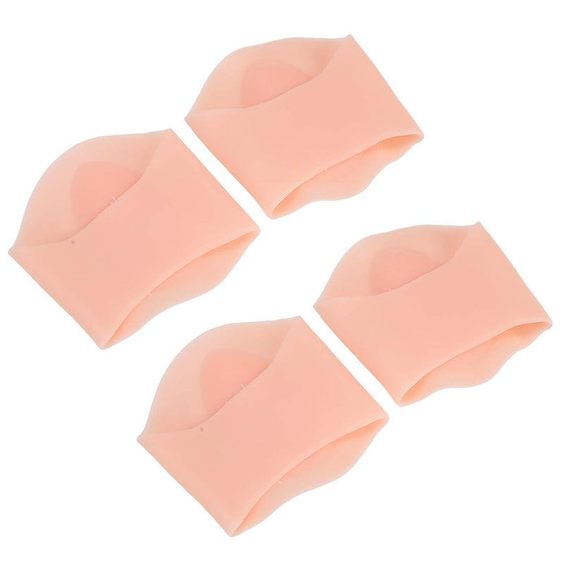 klarako Arch Support Insole, 2 Pairs Arch Support SEBS Flatfoot Insole Elastic Orthopedic Socks Footbed Enhancer Sport Will Not Damage The Skin of the Feet(L-Brighten skin tone) Arch Support Insole - Image 2