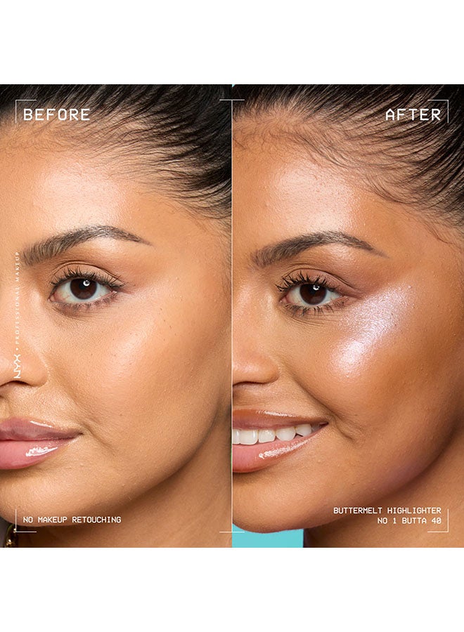 نيكس مكياج المحترفين هايلايتر بترملت، هايلايتر بودر، يدوم حتى 12 ساعة، مقاوم للبهتان والانتقال - نو 1 بتا - Image 5