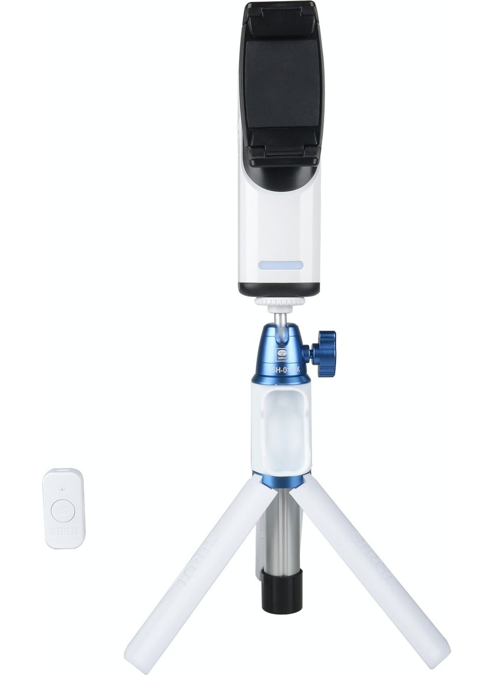 sirui - VK-2W Mobile Gimbal + Multifunctional Table Top Tripod Set White - Image 1