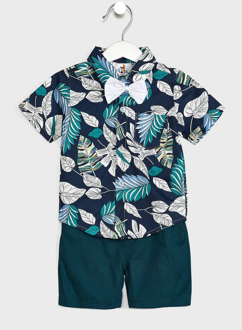 Pinata Shirt and Shorts Set For Boys