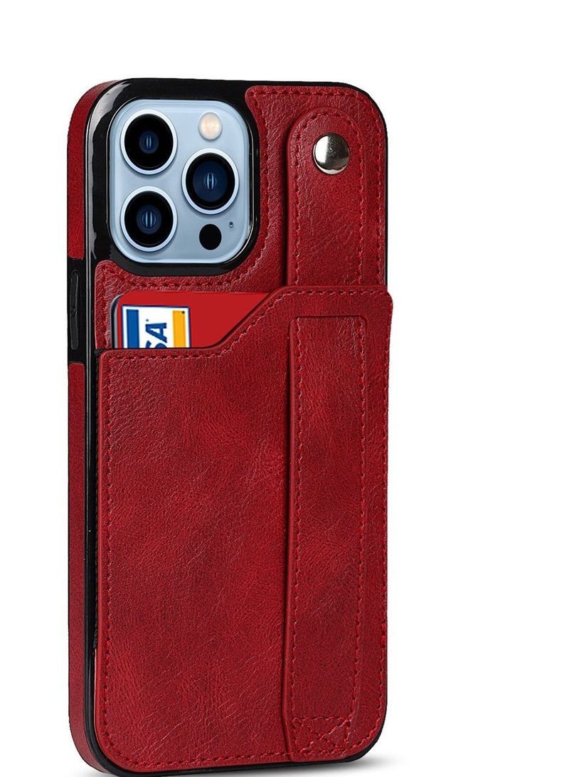 Loquat Suitable For iPhone Back Cover Anti Falling Mobile Phone Leather Case - Image 1