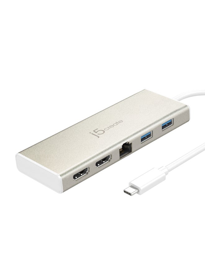 j5create JCD381 USB-C® Dual HDMI™ Mini Dock