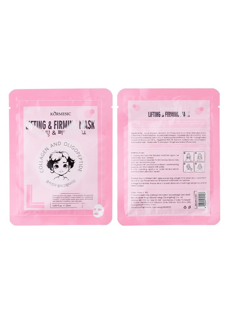 Kormesic 5pcs رفع وتقوية قناع 25ml-مكافحة الشيخوخة - Image 1