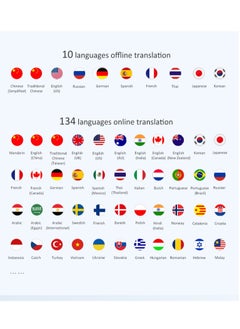 General T11 intelligent voice translator 10 countries offline 134 Chinese WIFI photo recording intelligent voice translator  - Image 4