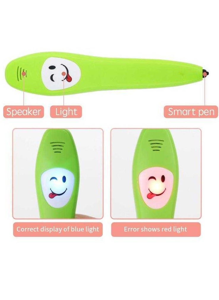 UKR - UKR English Learning Book with Talking Pen | Phonetics, Letters, Numbers, Animals, Fruits, Transport Stories & Songs for Kids | Interactive Educational Tool - Image 1