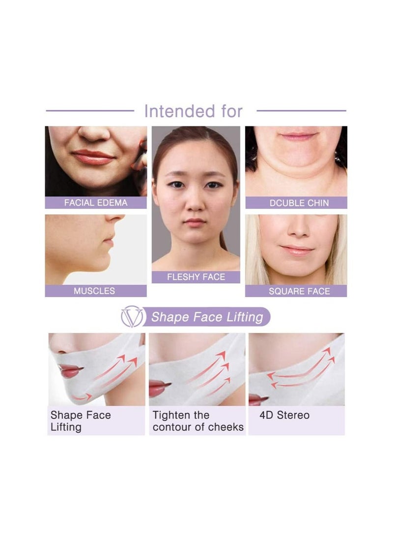Elaimei Elaimei Pack Of 2 Intensive V-line Lifting Mask for Face & Chin Line  - Image 4