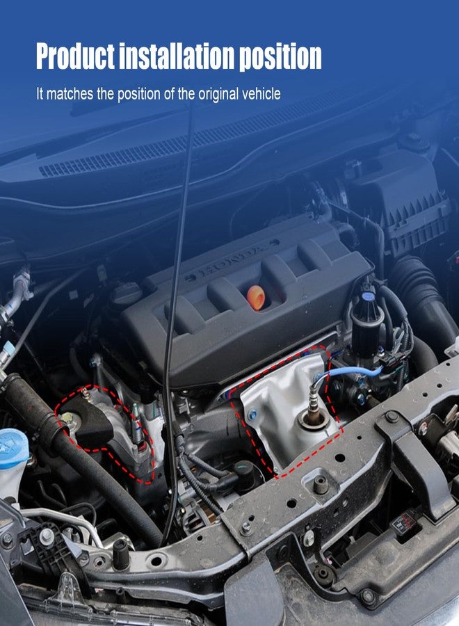 TomGoo طقم قواعد تثبيت المحرك وناقل الحركة متوافق مع سيارات هوندا CR-V موديلات 2007، 2008، 2009، 2010، 2011 بمحرك 4 أسطوانات سعة 2.4 لتر، بديل للأرقام A4535، A4536، A4595، A4598، A65010، 50880S، WAA81، 50890SWAA81، 50820STKA02، 50850SWAA81 (5 قطع) - Image 4