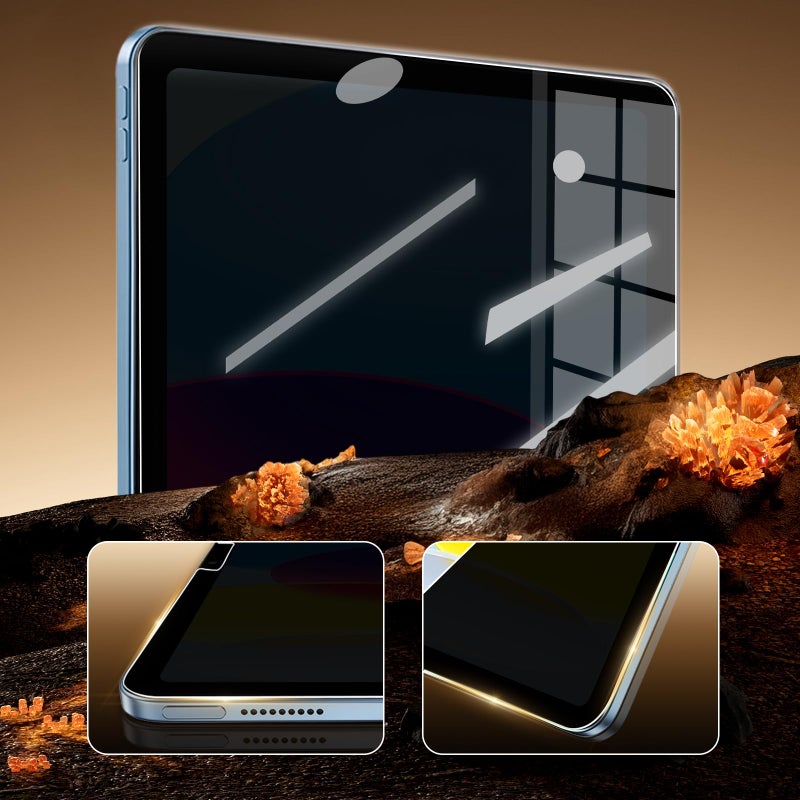 avakot Privacy Screen Protector for iPad 11th A16 2025, Anti-Spy Tempered Glass Film for iPad 10th Generation 10.9 Inch 2022, Private Touch Sensitive HD Clarity Screen Protector for i Pad A16, 1 Pack - Image 4