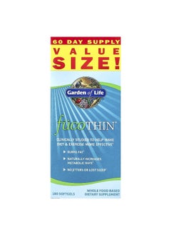 Garden of Life Garden of Life, FucoThin®, 180 Softgels  - Image 1
