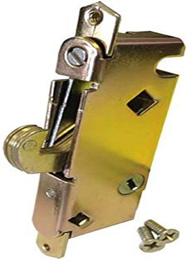TechnologyLK Sliding Glass Patio Door Lock, Mortise Type, 45 Degree Keyway, 3-11/16" Screw Holes - Image 1