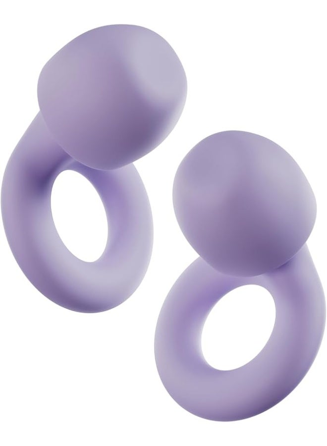 Loop Quiet 2 Ear Plugs  Ultra Comfy Reusable Noise Reducing Earplugs For Sleep Deep Focus Travel Noise Sensitivity Flexible Hearing Protection Customizable Fit  24dB SNR Noise Reduction - Image 1