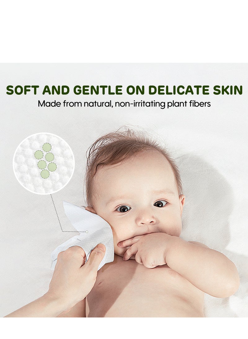 aiwibi Mini Baby Wet Wipe (8*8) 64Pcs - Image 4