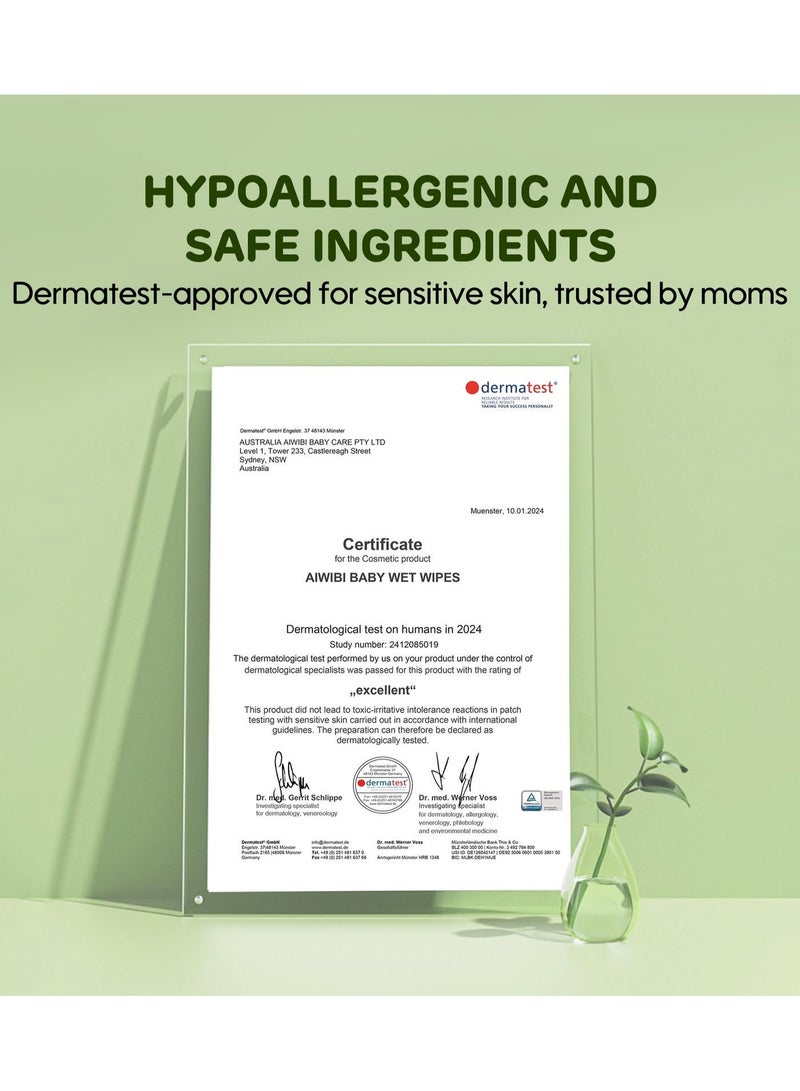 أيويبي مناديل مبللة صغيرة للأطفال (8*8) 64 قطعة - Image 3